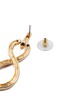 Detail View - Click To Enlarge - KENNETH JAY LANE - Infinity loop drop earrings