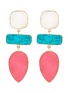 Main View - Click To Enlarge - KENNETH JAY LANE - Geometric link drop earrings