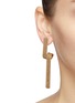 Figure View - Click To Enlarge - KENNETH JAY LANE - Curled bar drop earrings