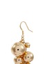Detail View - Click To Enlarge - KENNETH JAY LANE - Ball cluster drop earrings