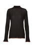 Main View - Click To Enlarge - ELLERY - 'Editore' metallic stripe turtleneck sweater