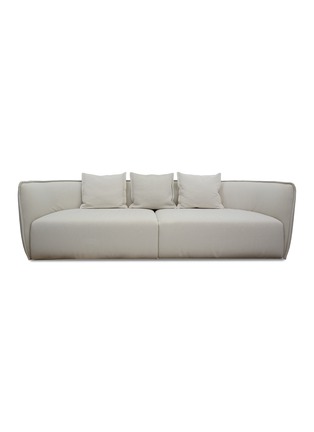 Main View - Click To Enlarge - MOROSO - Chamfer 3-seater sofa