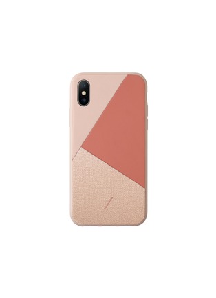 Main View - Click To Enlarge - NATIVE UNION - CLIC Marquetry iPhone XS Max case – Rose