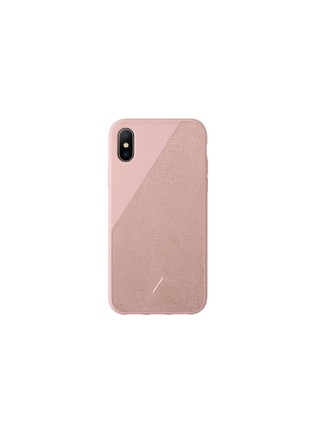 Main View - Click To Enlarge - NATIVE UNION - CLIC Canvas iPhone X/XS case – Rose