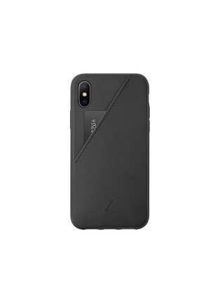 Main View - Click To Enlarge - NATIVE UNION - CLIC Card iPhone XS Max case – Black