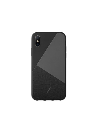 Main View - Click To Enlarge - NATIVE UNION - CLIC Marquetry iPhone XS Max case – Black