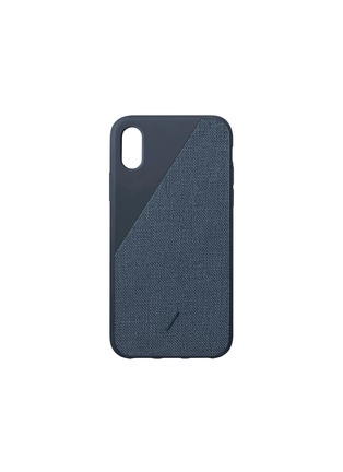 Main View - Click To Enlarge - NATIVE UNION - CLIC Canvas iPhone XS Max case – Navy