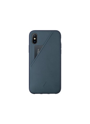 Main View - Click To Enlarge - NATIVE UNION - CLIC Card iPhone XS Max case – Navy