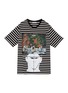 Main View - Click To Enlarge - JW ANDERSON - x Gilbert & George 'Police Heavy' print stripe unisex T-shirt