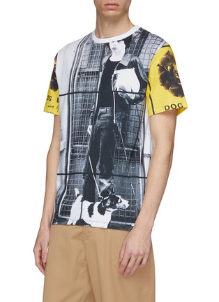 Detail View - Click To Enlarge - JW ANDERSON - x Gilbert & George 'Dog Boy' slogan graphic print unisex T-shirt