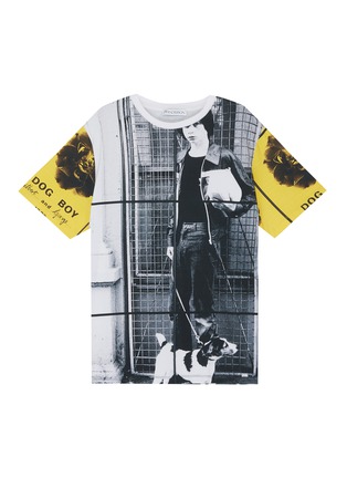 Main View - Click To Enlarge - JW ANDERSON - x Gilbert & George 'Dog Boy' slogan graphic print unisex T-shirt
