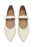 Detail View - Click To Enlarge - MERCEDES CASTILLO - 'Amabel' colourblock leather Mary Jane step-in flats