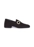 Main View - Click To Enlarge - MERCEDES CASTILLO - 'Emet' eyelet band suede step-in loafers