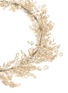 Detail View - Click To Enlarge - SHISHI - Wire wreath Christmas ornament – Silver
