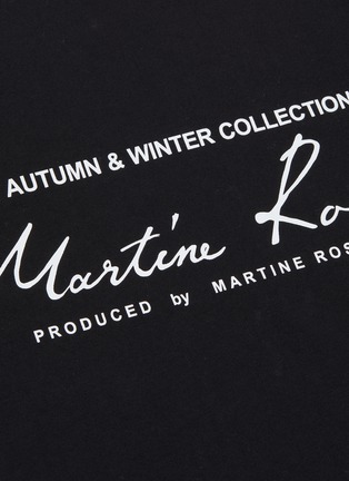  - MARTINE ROSE - Logo print T-shirt