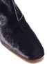 Detail View - Click To Enlarge - EMMA HOPE - 'Zippo' velvet ankle boots