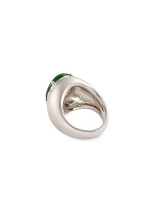 Figure View - Click To Enlarge - SAMUEL KUNG - Jadeite 18k white gold ring