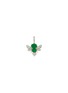 Main View - Click To Enlarge - SAMUEL KUNG - Diamond jadeite 18k white gold pendant