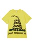 Main View - Click To Enlarge - VETEMENTS - Snake slogan print unisex T-shirt