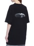 Back View - Click To Enlarge - VETEMENTS - 'Car Hotline' slogan graphic print oversized unisex T-shirt