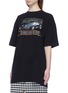 Front View - Click To Enlarge - VETEMENTS - 'Car Hotline' slogan graphic print oversized unisex T-shirt