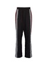 Main View - Click To Enlarge - VETEMENTS - Mix pattern stripe outseam unisex track pants