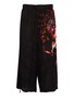 Main View - Click To Enlarge - YOHJI YAMAMOTO - Floral lady print wide leg pants