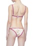 Back View - Click To Enlarge - ZIMMERMANN - 'Heathers' stripe border garden floral print bikini top