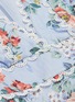 Detail View - Click To Enlarge - ZIMMERMANN - 'Bowie' floral print scalloped trim linen dress