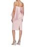 Back View - Click To Enlarge - SOLACE LONDON - 'Coleta' ruffle drape strapless dress