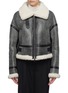 Main View - Click To Enlarge - COMME MOI - Sheepskin shearling jacket