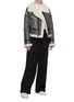 Figure View - Click To Enlarge - COMME MOI - Sheepskin shearling jacket