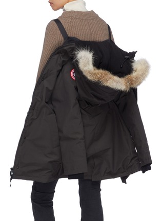 Detail View - Click To Enlarge - CANADA GOOSE - 'Victoria' coyote fur hood down puffer parka