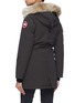 Back View - Click To Enlarge - CANADA GOOSE - 'Victoria' coyote fur hood down puffer parka