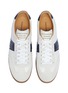 Detail View - Click To Enlarge - MAGNANNI - Suede panel leather sneakers