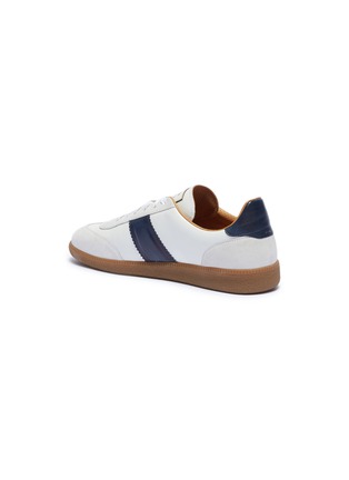  - MAGNANNI - Suede panel leather sneakers