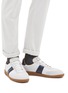 Figure View - Click To Enlarge - MAGNANNI - Suede panel leather sneakers