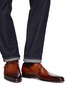 Figure View - Click To Enlarge - MAGNANNI - Monk strap leather loafers