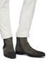 Figure View - Click To Enlarge - MAGNANNI - Zip suede Chelsea boots