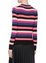 Back View - Click To Enlarge - MONCLER - 'Maglia' stripe sweater