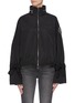 Main View - Click To Enlarge - MONCLER - Knot cuff retractable hood windbreaker jacket