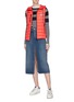 Figure View - Click To Enlarge - MONCLER - 'Sucrette' hooded down puffer vest