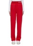 Main View - Click To Enlarge - MONCLER - Stripe outseam logo waistband sweatpants