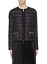 Main View - Click To Enlarge - MONCLER - 'Christalline' embellished pocket down puffer jacket