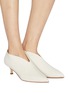 Figure View - Click To Enlarge - TIBI - 'Joe' leather choked-up leather pumps