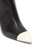 Detail View - Click To Enlarge - TIBI - 'Grant' cylindrical heel colourblock toe leather ankle boots