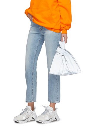 Figure View - Click To Enlarge - KARA - Mini padded shopper bag