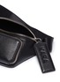Detail View - Click To Enlarge - KARA - Small pebbled leather bum bag