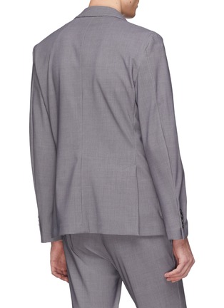 Back View - Click To Enlarge - TRAIANO - 'Dante' notched lapel soft blazer