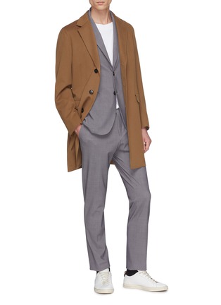 Figure View - Click To Enlarge - TRAIANO - 'Dante' notched lapel soft blazer